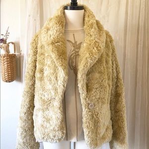 Vintage ALLOY shaggy jacket